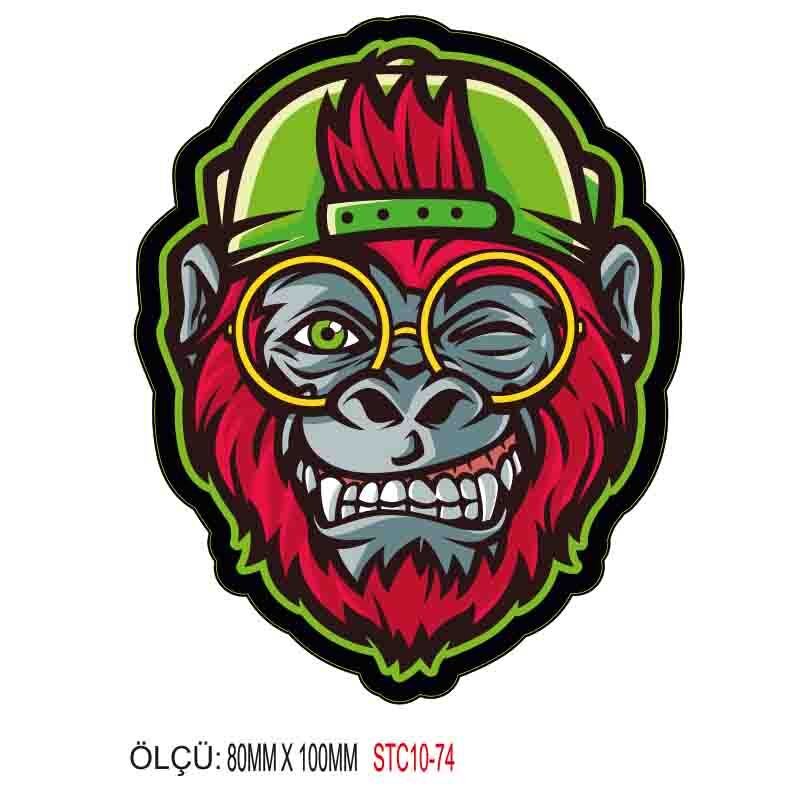 MOTOSİKLET GRENAJ EKİPMAN STİCKER 10'LU PAKET