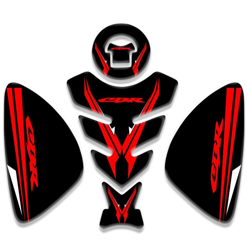 HONDA CBR 125-250 UYUMLU TANK PAD SET KIRMIZI