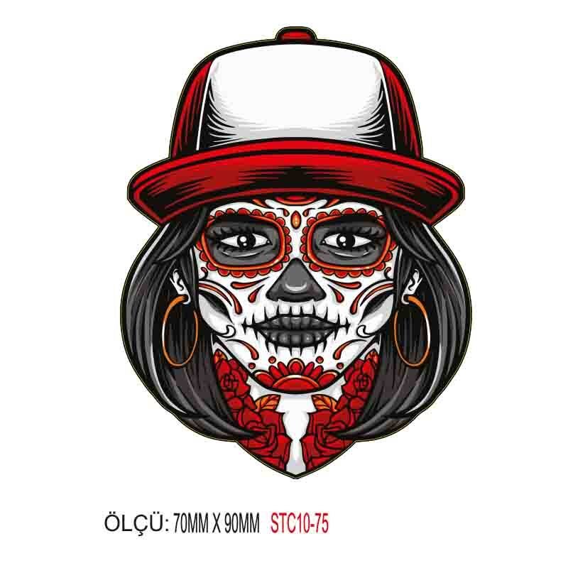 MOTOSİKLET GRENAJ EKİPMAN STİCKER 10'LU PAKET