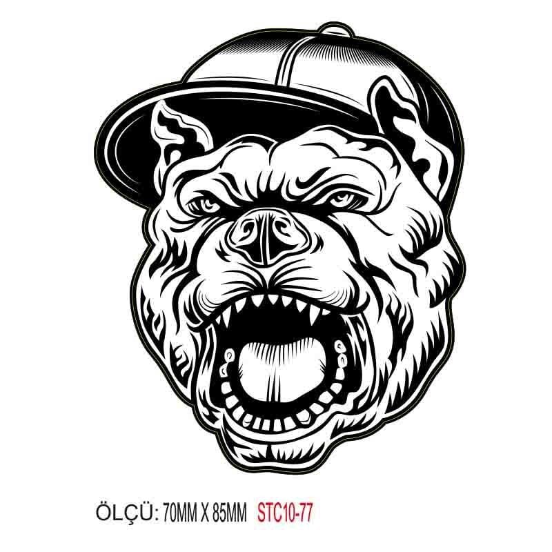 MOTOSİKLET GRENAJ EKİPMAN STİCKER 10'LU PAKET