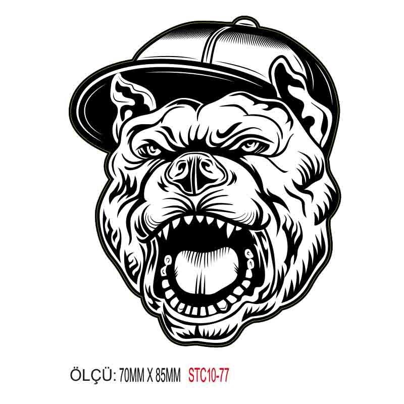 MOTOSİKLET GRENAJ EKİPMAN STİCKER 10'LU PAKET