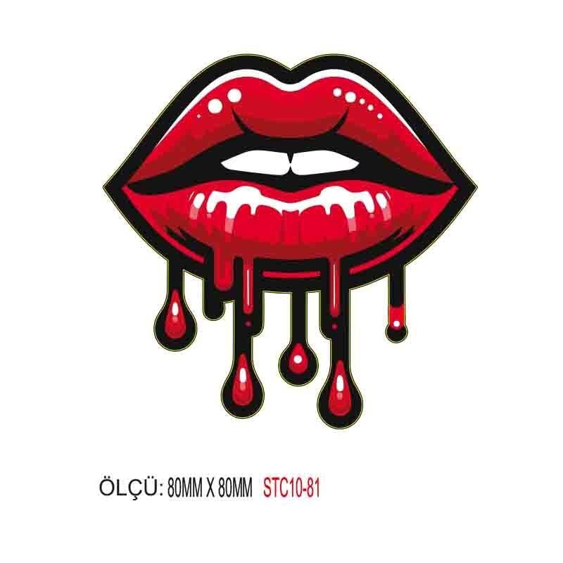 MOTOSİKLET GRENAJ EKİPMAN STİCKER 10'LU PAKET