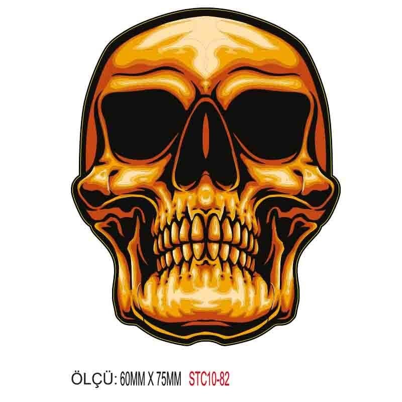 MOTOSİKLET GRENAJ EKİPMAN STİCKER 10'LU PAKET