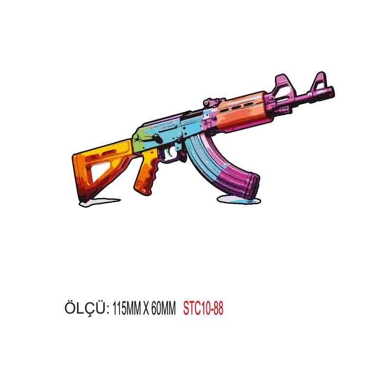 MOTOSİKLET GRENAJ EKİPMAN STİCKER 10'LU PAKET