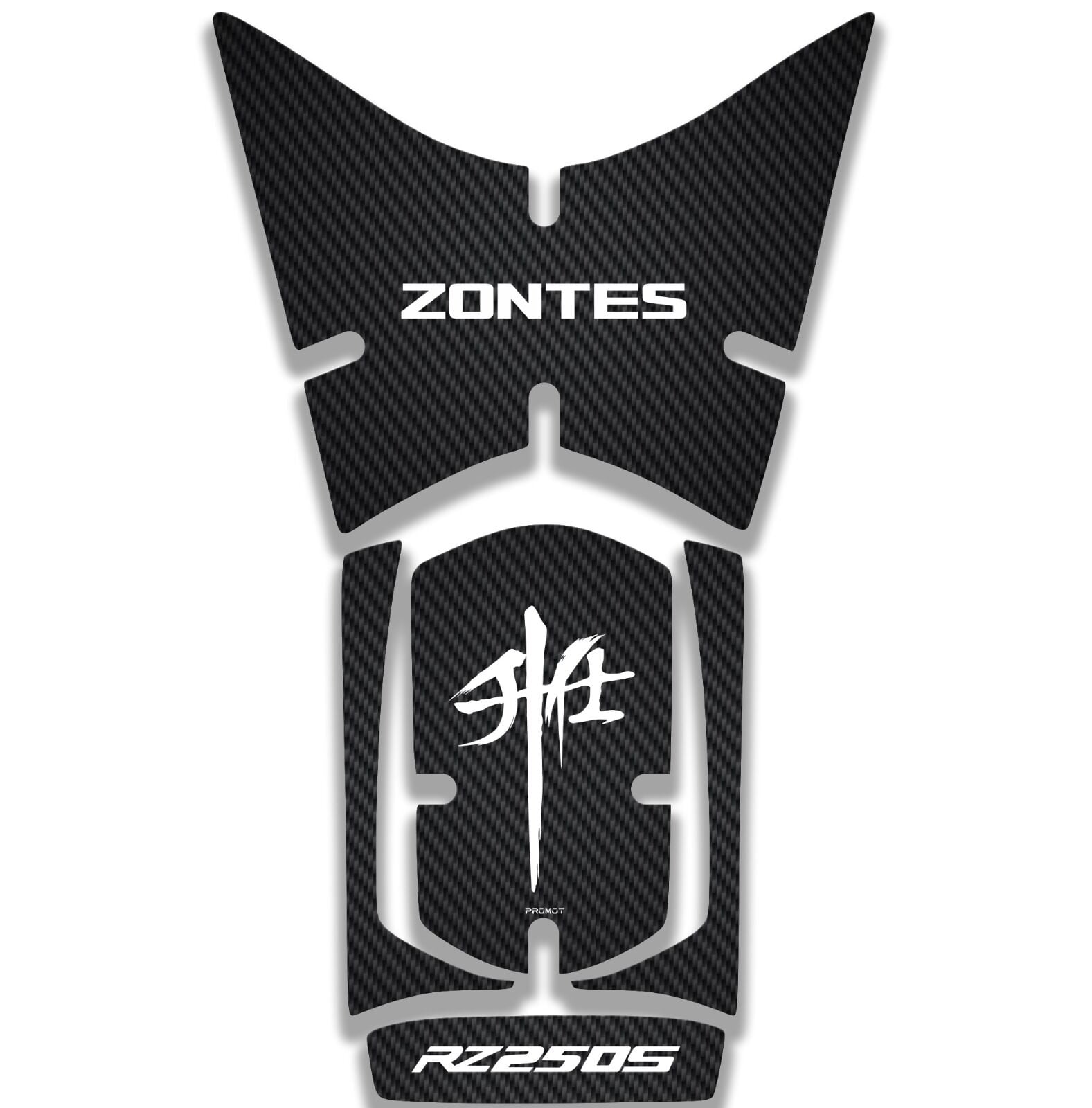 ZONTES RZ250S UYUMLU KARBON TANK PAD