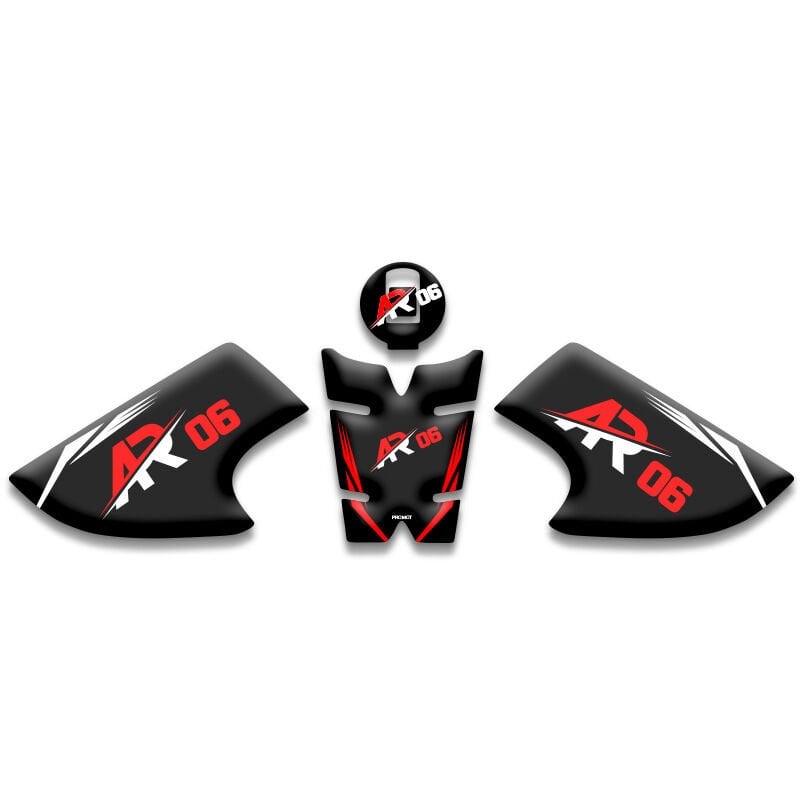 ARORA AR 06 UYUMLU TANK PAD SET KIRMIZI