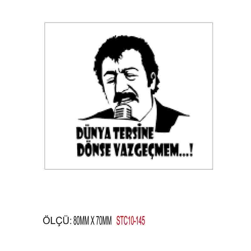 MOTOSİKLET GRENAJ EKİPMAN STİCKER 10'LU PAKET