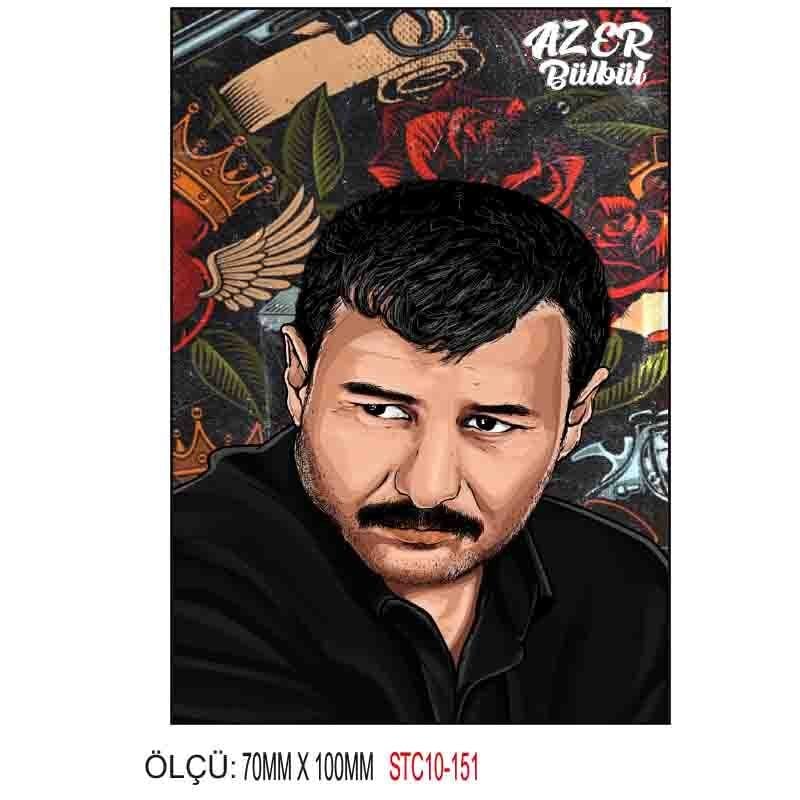 MOTOSİKLET GRENAJ EKİPMAN STİCKER 10'LU PAKET