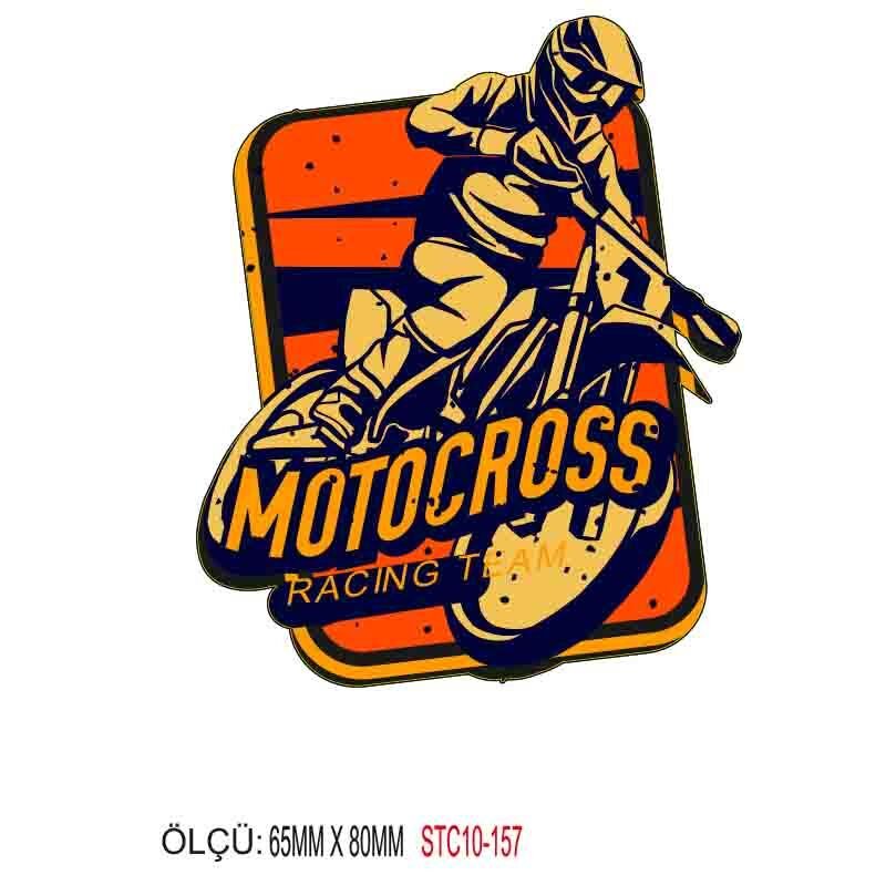 MOTOSİKLET GRENAJ EKİPMAN STİCKER 10'LU PAKET