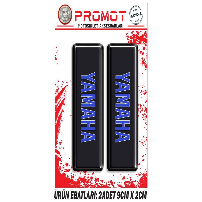 YAMAHA TASARIMLI ÖN MAŞA DAMLA STİCKER