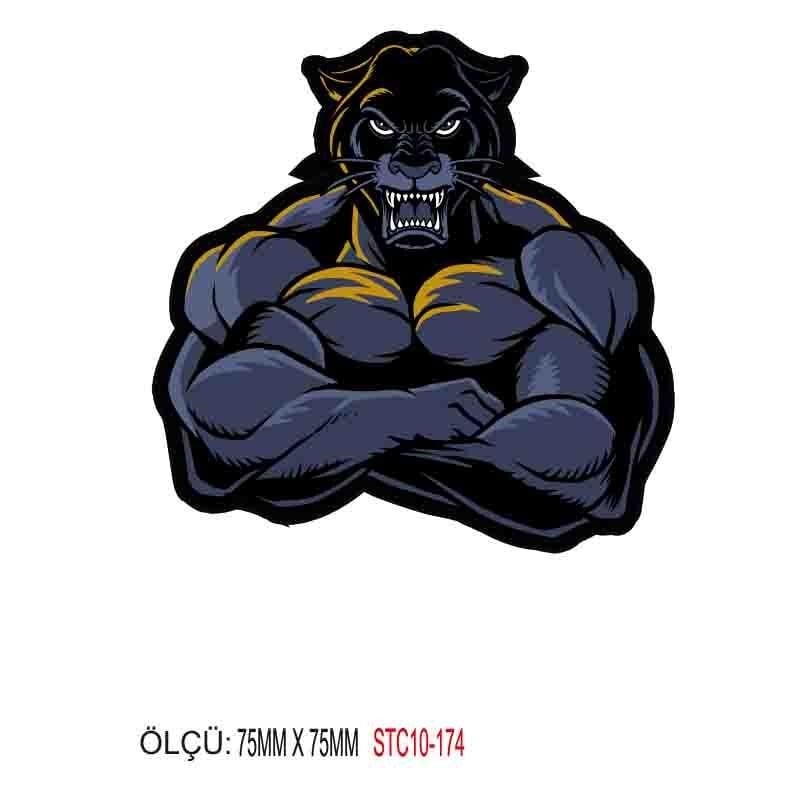 MOTOSİKLET GRENAJ EKİPMAN STİCKER 10'LU PAKET