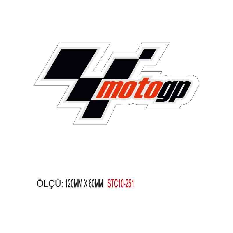 MOTOSİKLET GRENAJ EKİPMAN STİCKER 10'LU PAKET