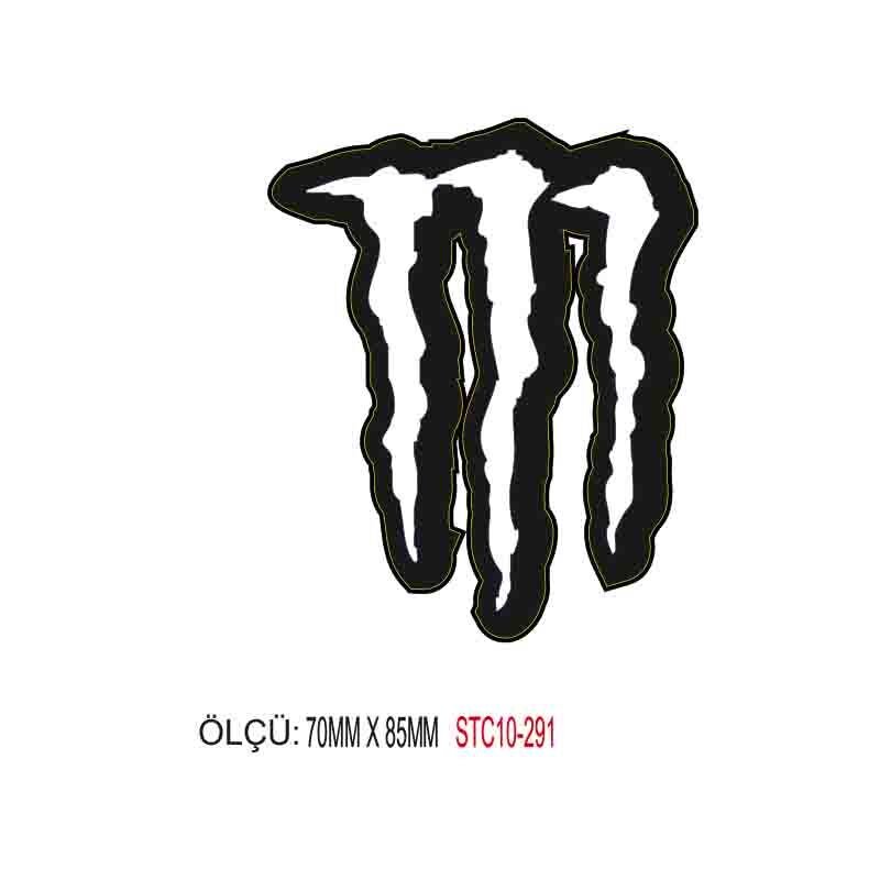 MOTOSİKLET GRENAJ EKİPMAN STİCKER 10'LU PAKET