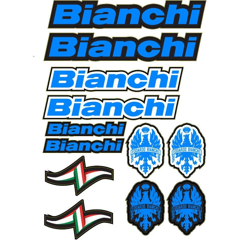 BİANCHİ BİSİKLET STİCKER SET
