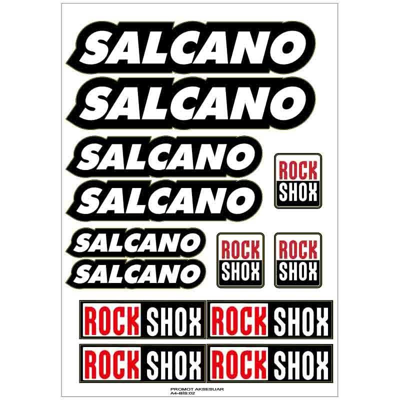 SALCANO BİSİKLET STİCKER SETİ
