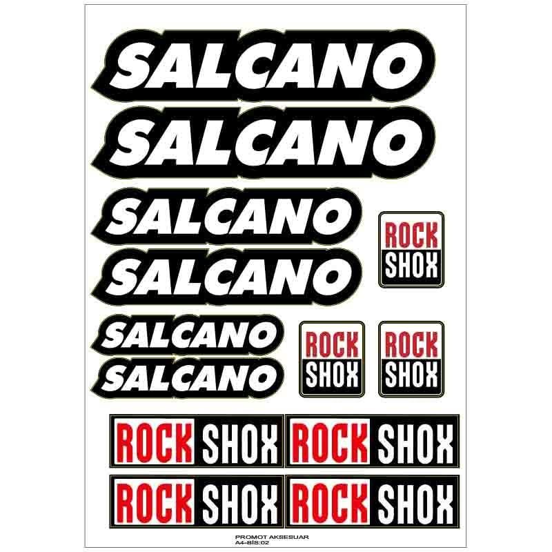 SALCANO BİSİKLET STİCKER SETİ