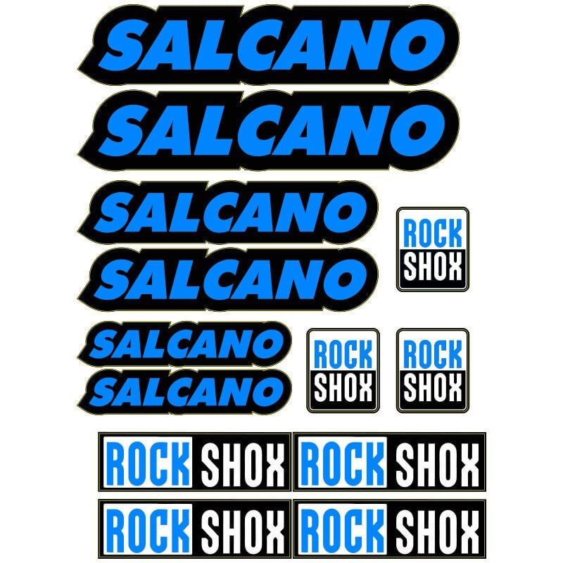 SALCANO BİSİKLET STİCKER SETİ