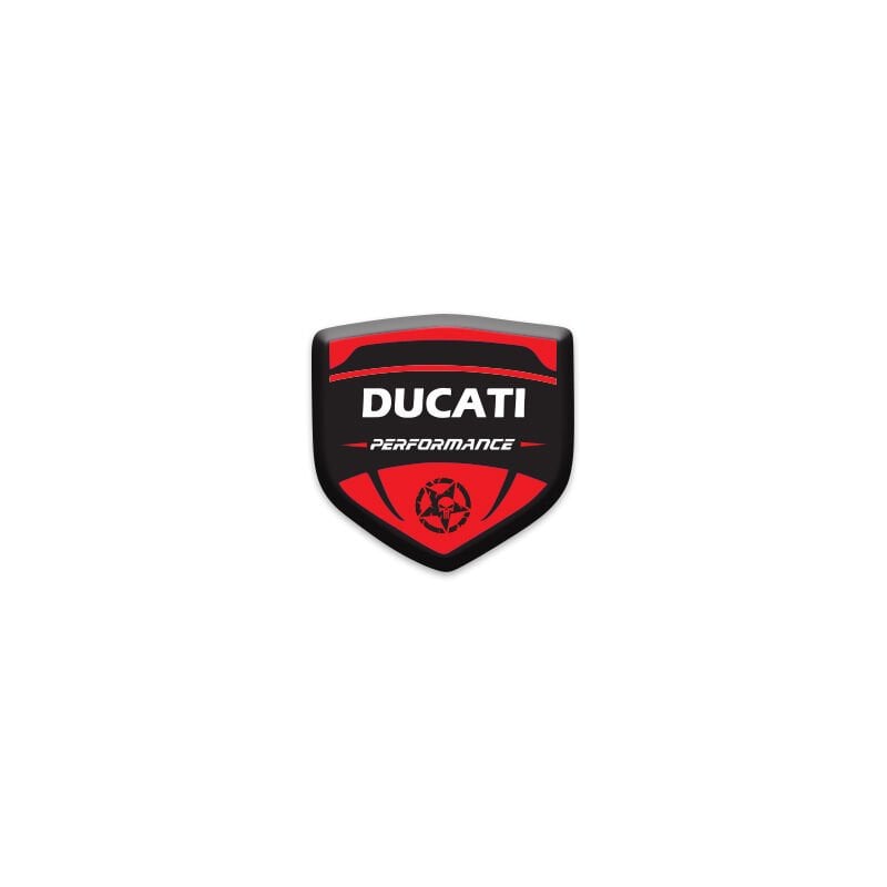 DUCATI TASARIMLI GRENAJ-SİPERLİK DAMLA STİCKER