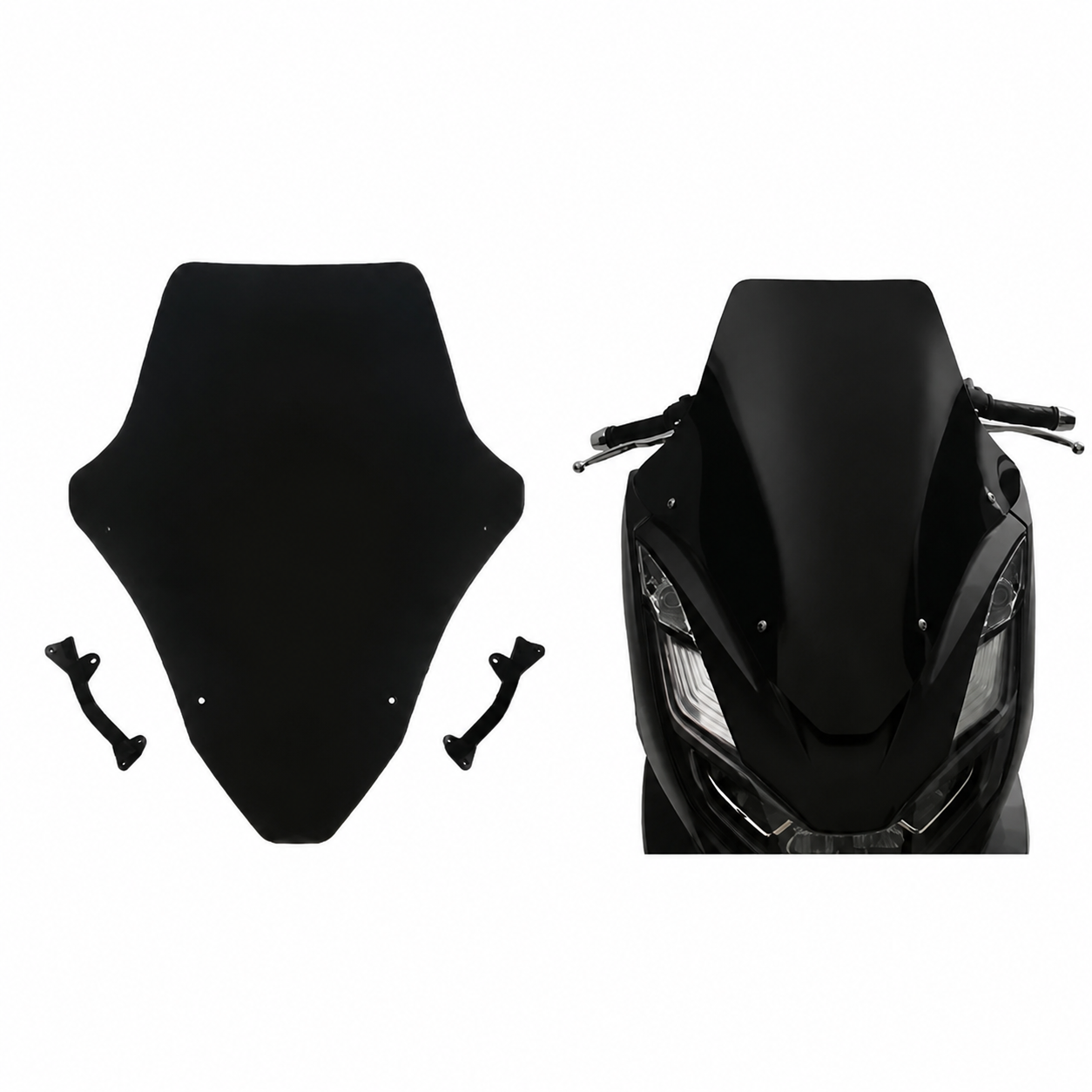 HONDA PCX 2021-2024 UYUMLU SİPERLİK FÜME MODEL 2
