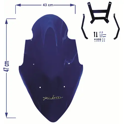 BAJAJ NS200 UYUMLU SİPERLİK MAVİ