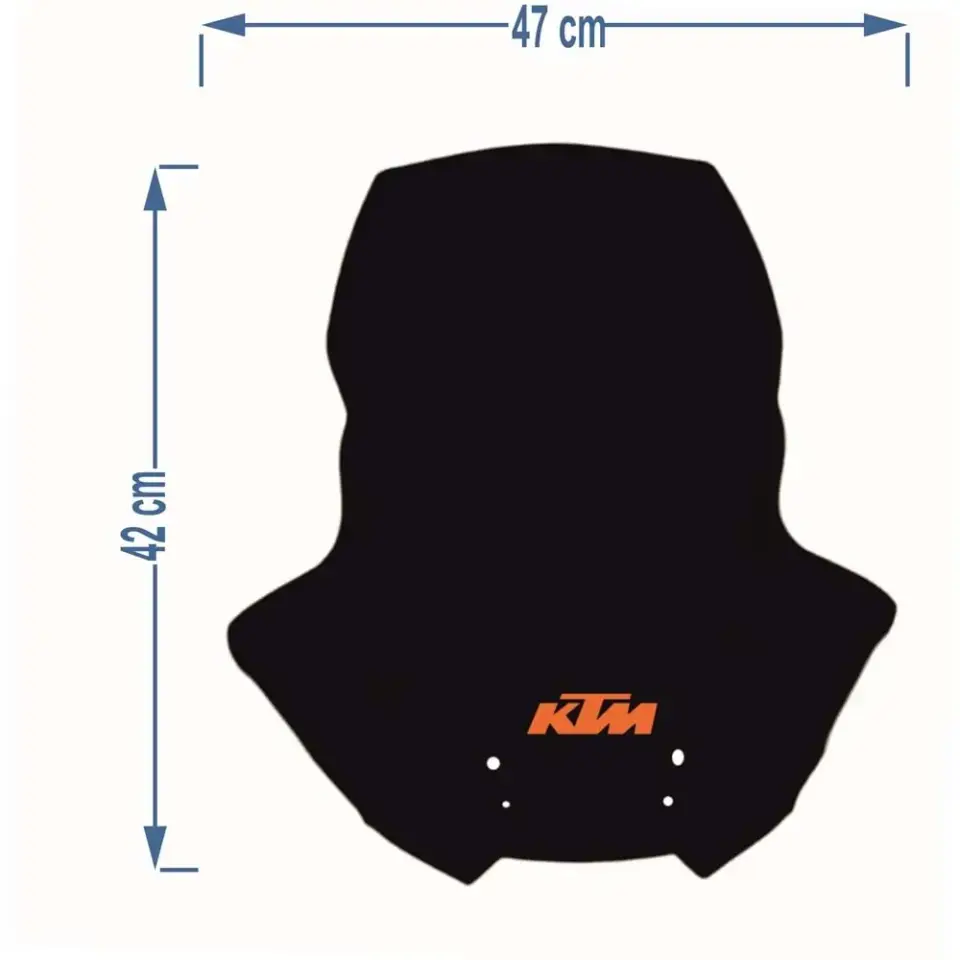 KTM DUKE 200 UYUMLU FÜME SİPERLİK