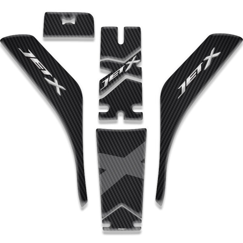 SYM JET X UYUMLU TANK PAD SET KARBON