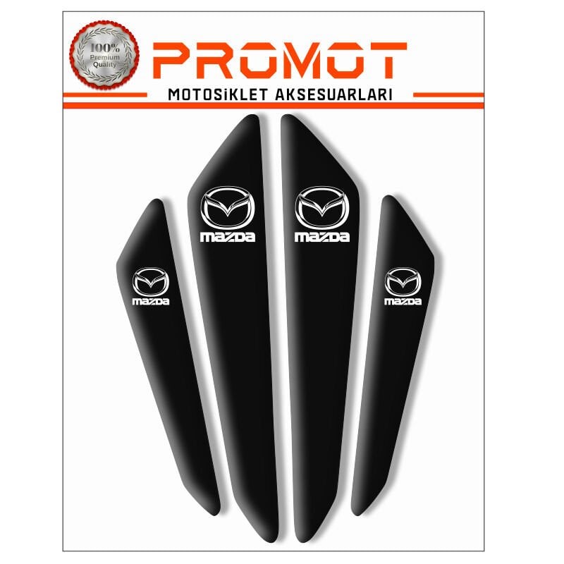 MAZDA ARABA KAPI KOLU STİCKER 3D OTO STİCKER