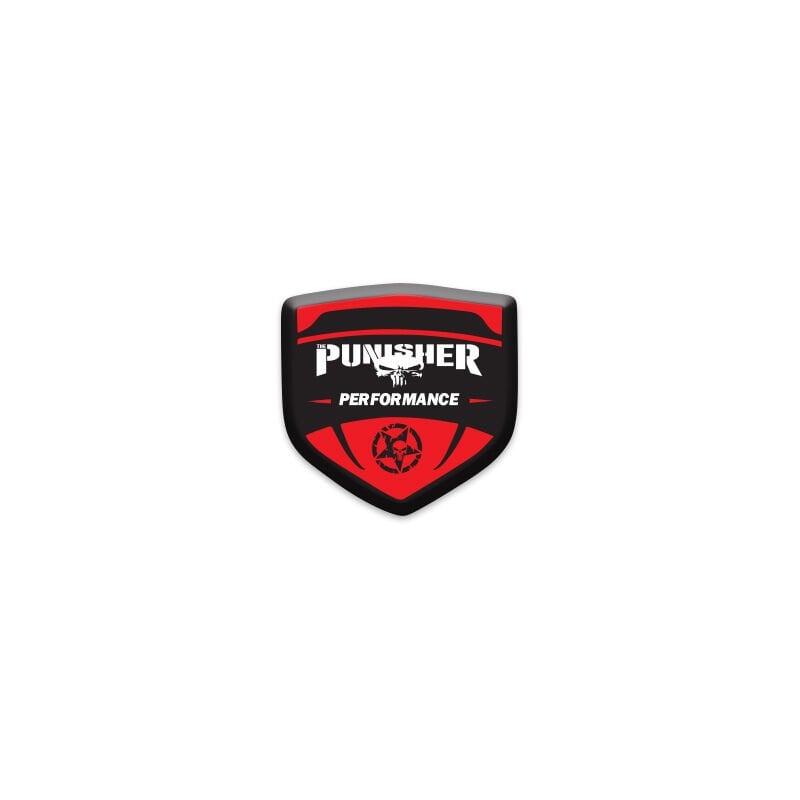 PUNISHER TASARIMLI GRENAJ-SİPERLİK DAMLA STİCKER