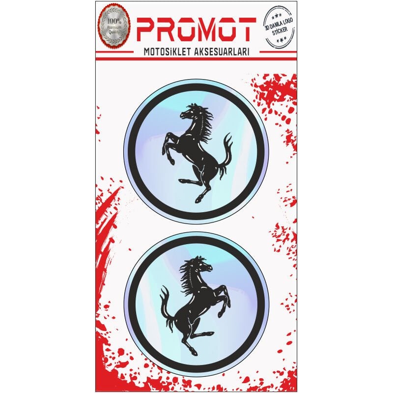 FERRARİ HOLOGRAM DAMLA LOGO