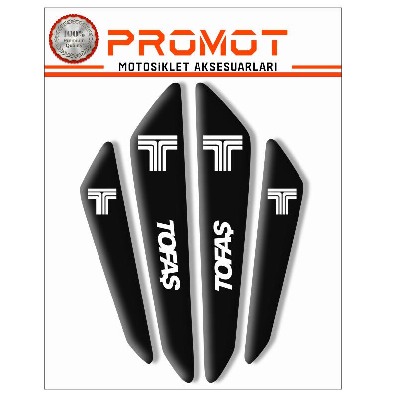 TOFAŞ ARABA KAPI KOLU STİCKER 3D OTO STİCKER