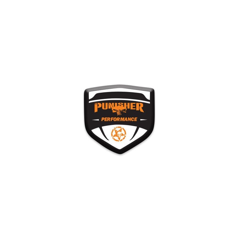 PUNISHER TASARIMLI GRENAJ-SİPERLİK DAMLA STİCKER