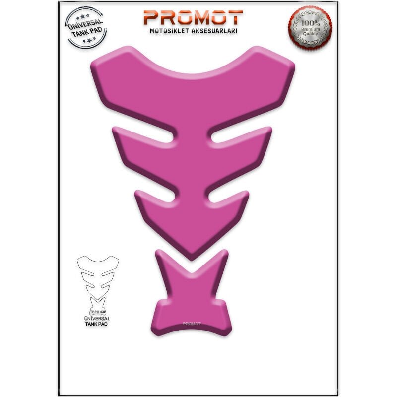 Universal Motosiklet Tank Pad 3D Sticker 0005