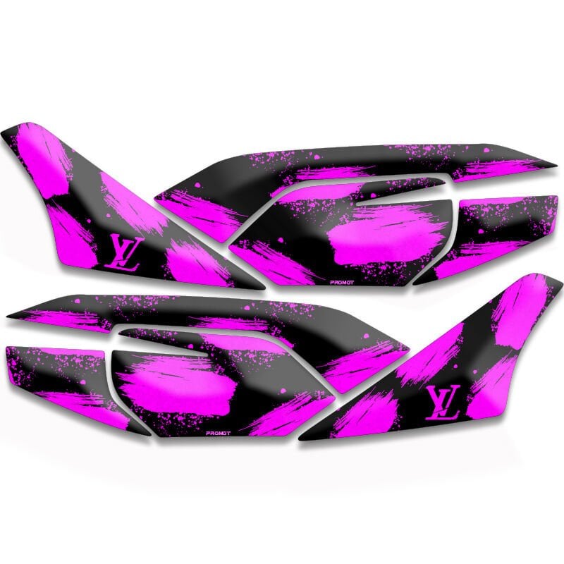 HONDA PCX UYUMLU YAN AYAK PAD LV PEMBE 2021-2024