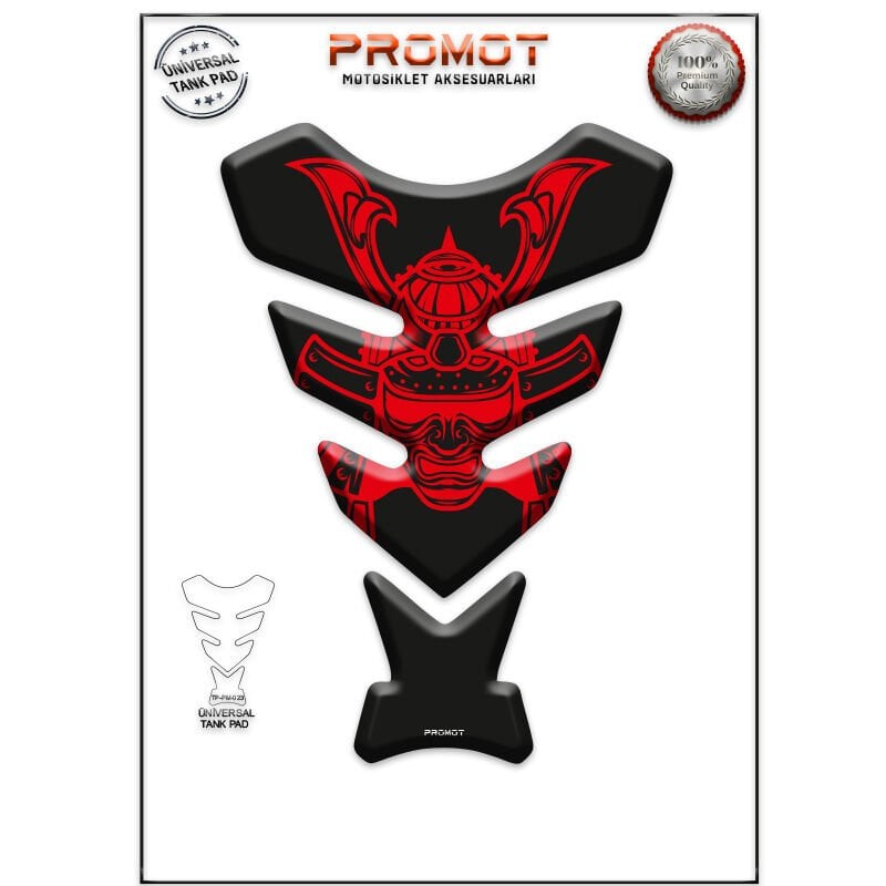 Universal Motosiklet Tank Pad 3D Sticker 0023