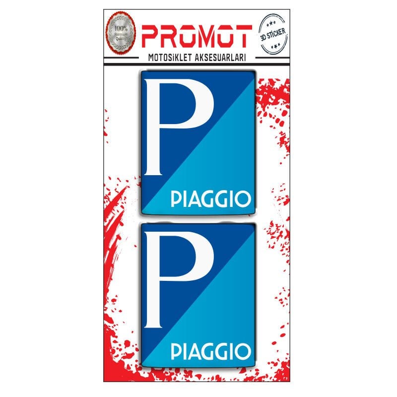PIAGGIO DAMLA LOGO STİCKER