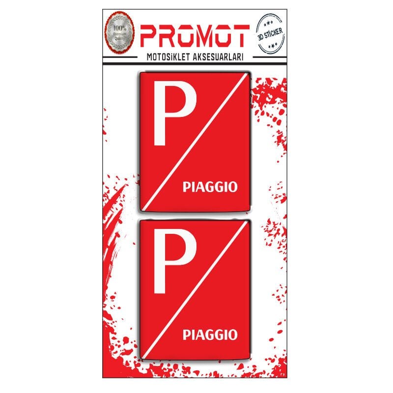 PIAGGIO DAMLA LOGO STİCKER
