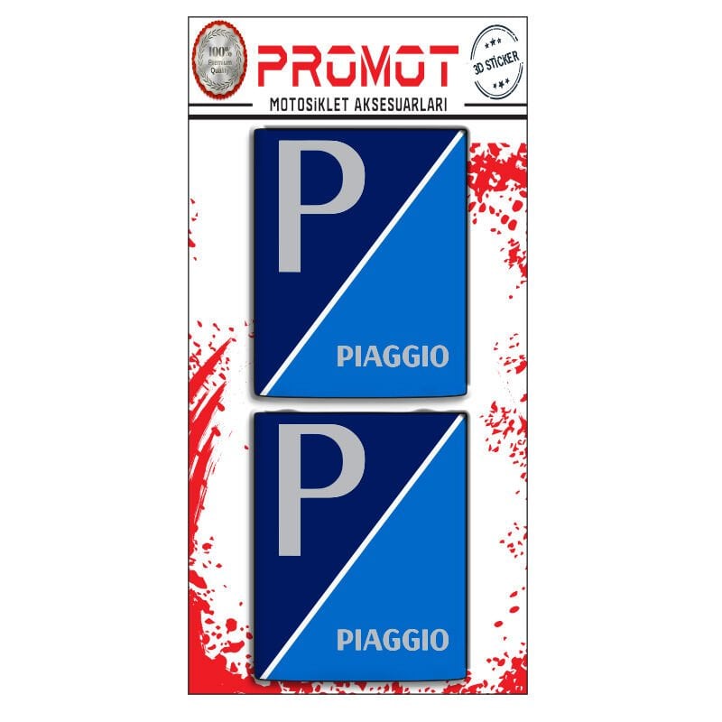 PIAGGIO DAMLA LOGO STİCKER