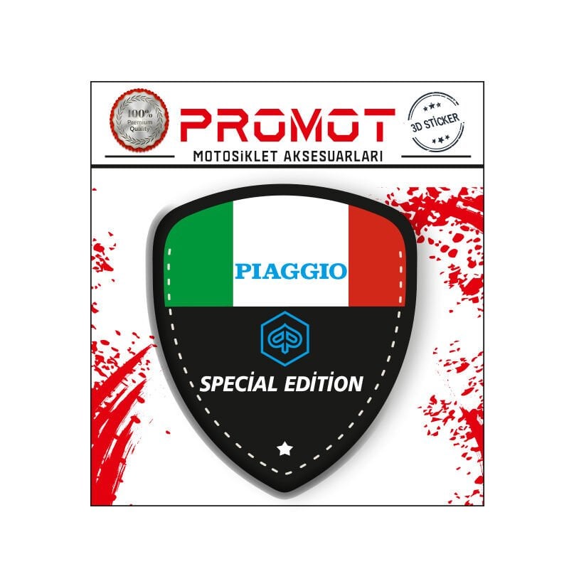 PIAGGIO DAMLA LOGO STİCKER