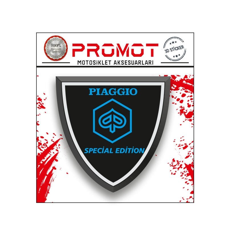 PIAGGIO DAMLA LOGO STİCKER