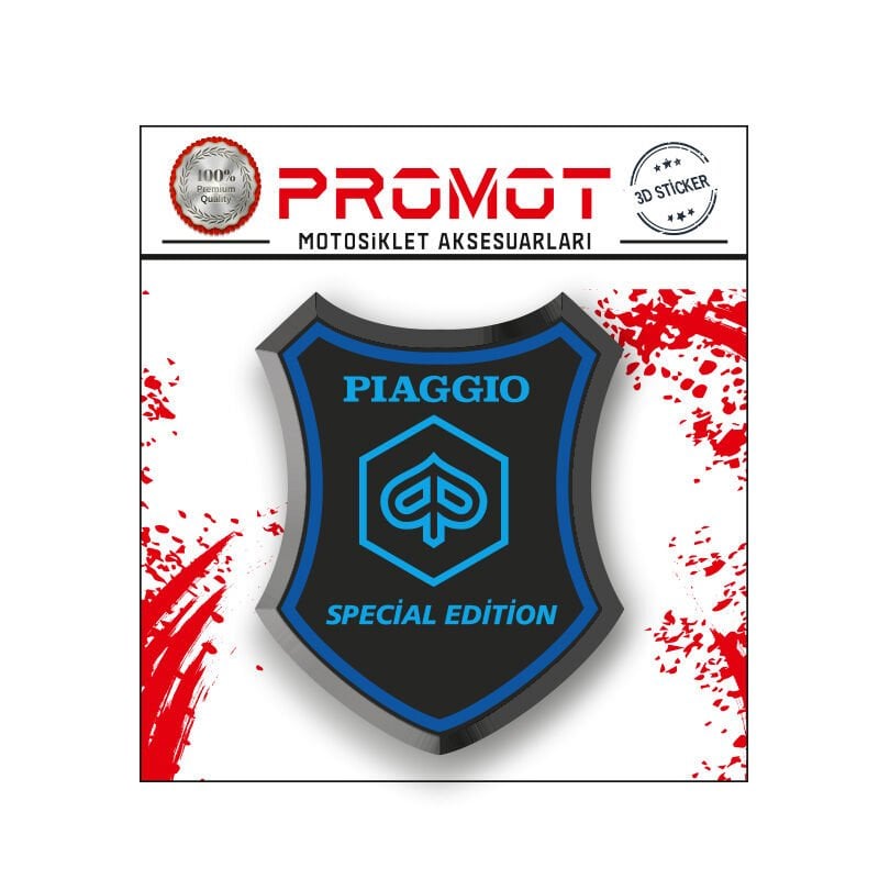 PIAGGIO DAMLA LOGO STİCKER