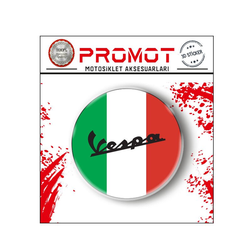 VESPA DAMLA LOGO STİCKER
