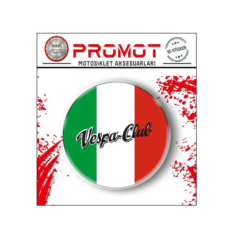 VESPA DAMLA LOGO STİCKER