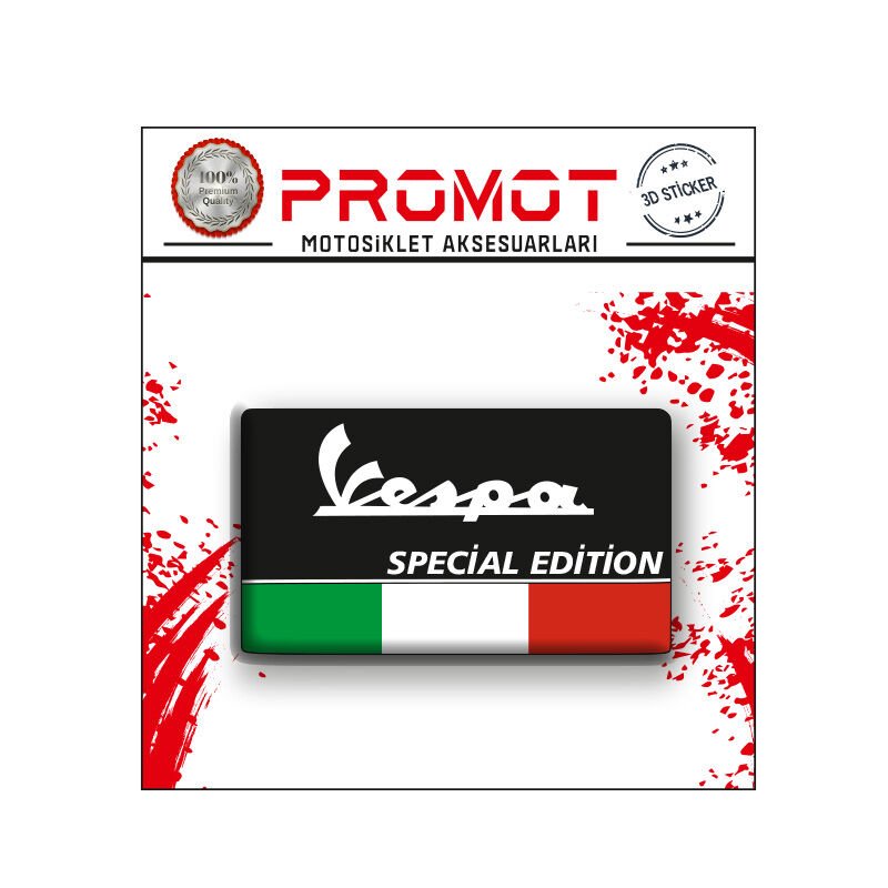 VESPA DAMLA LOGO STİCKER
