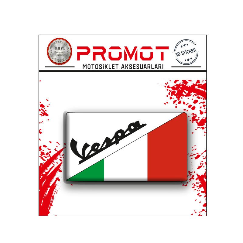 VESPA DAMLA LOGO STİCKER