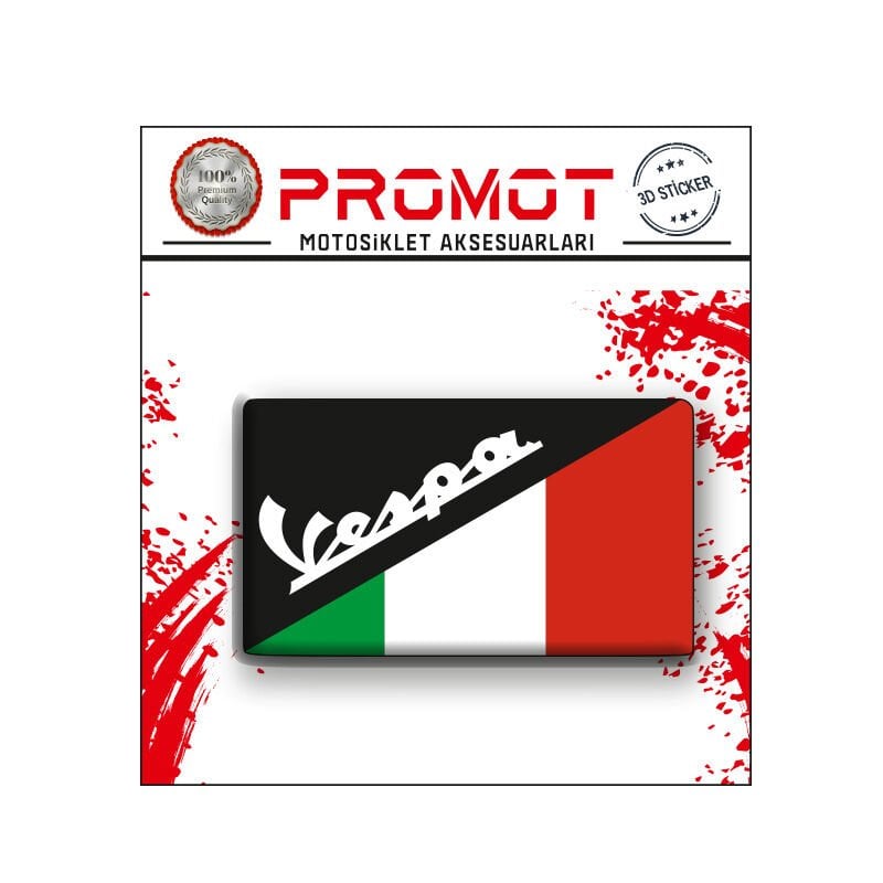 VESPA DAMLA LOGO STİCKER