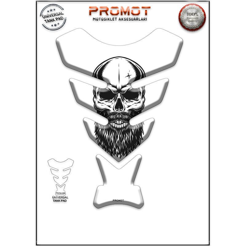 Universal Motosiklet Tank Pad 3D Sticker 0054