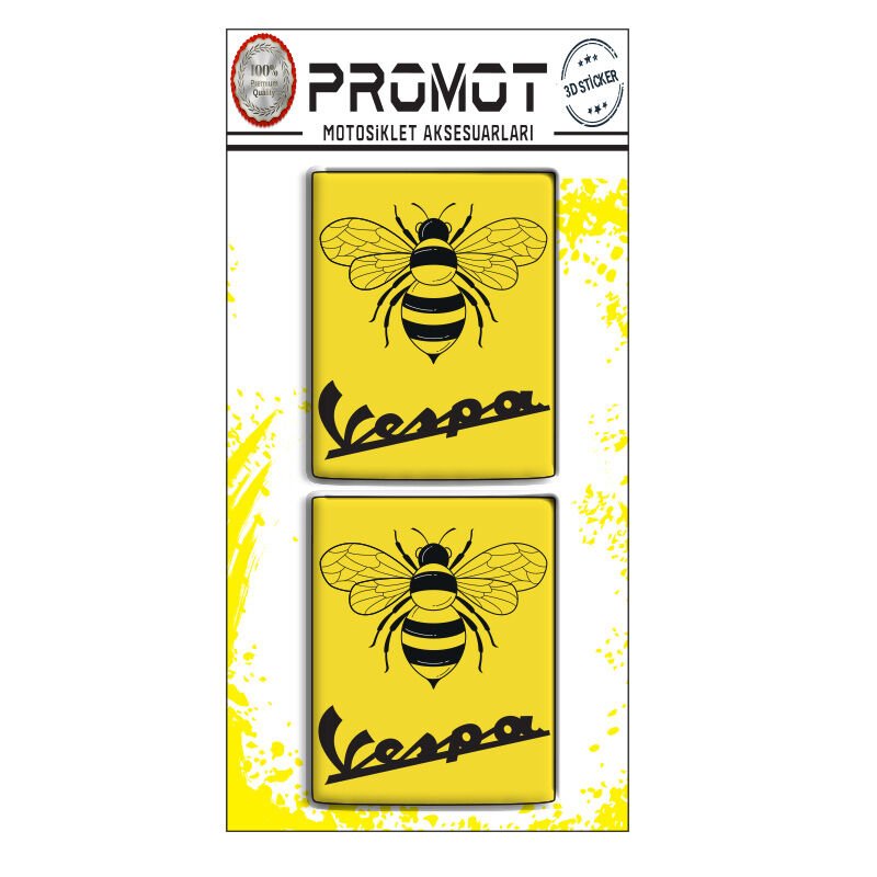 VESPA DAMLA LOGO STİCKER