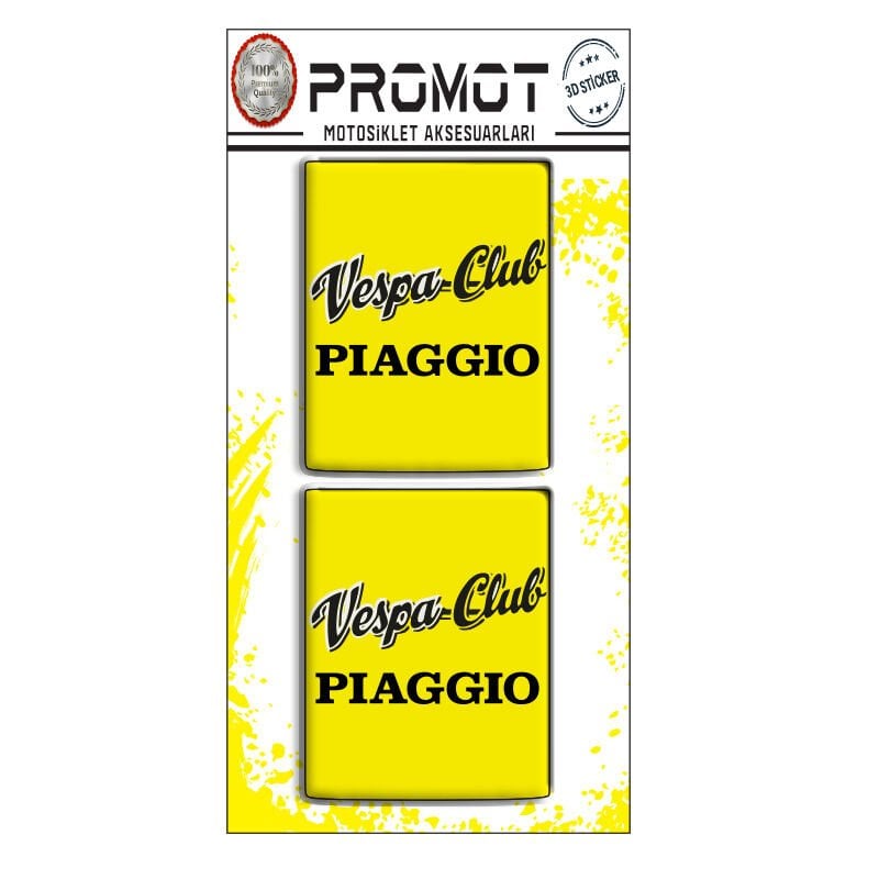 VESPA DAMLA LOGO STİCKER