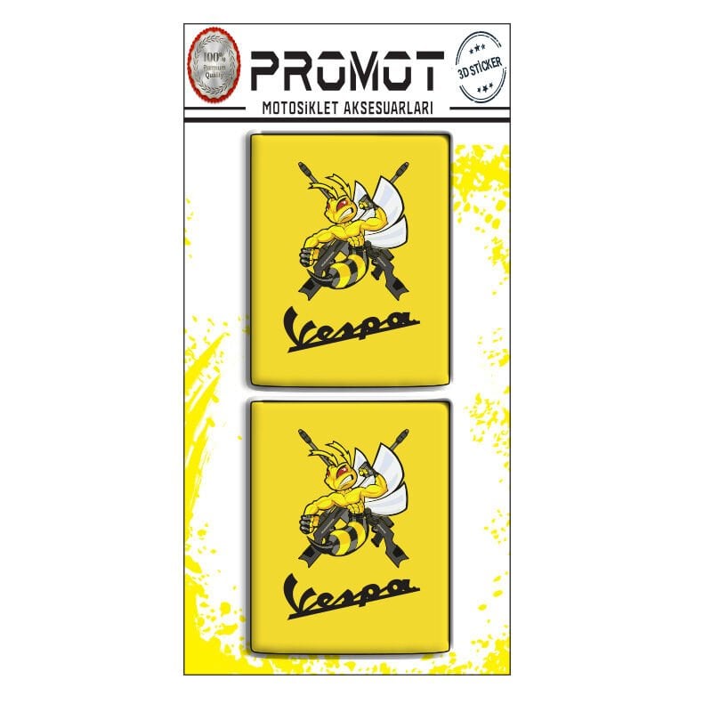 VESPA DAMLA LOGO STİCKER