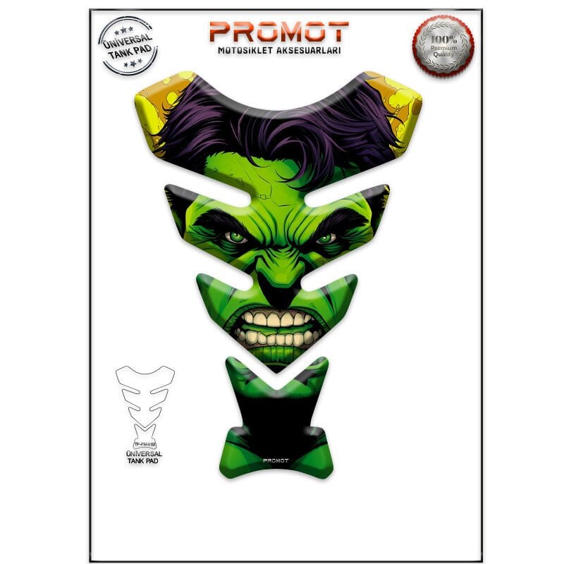Universal Motosiklet Tank Pad 3D Sticker 0062
